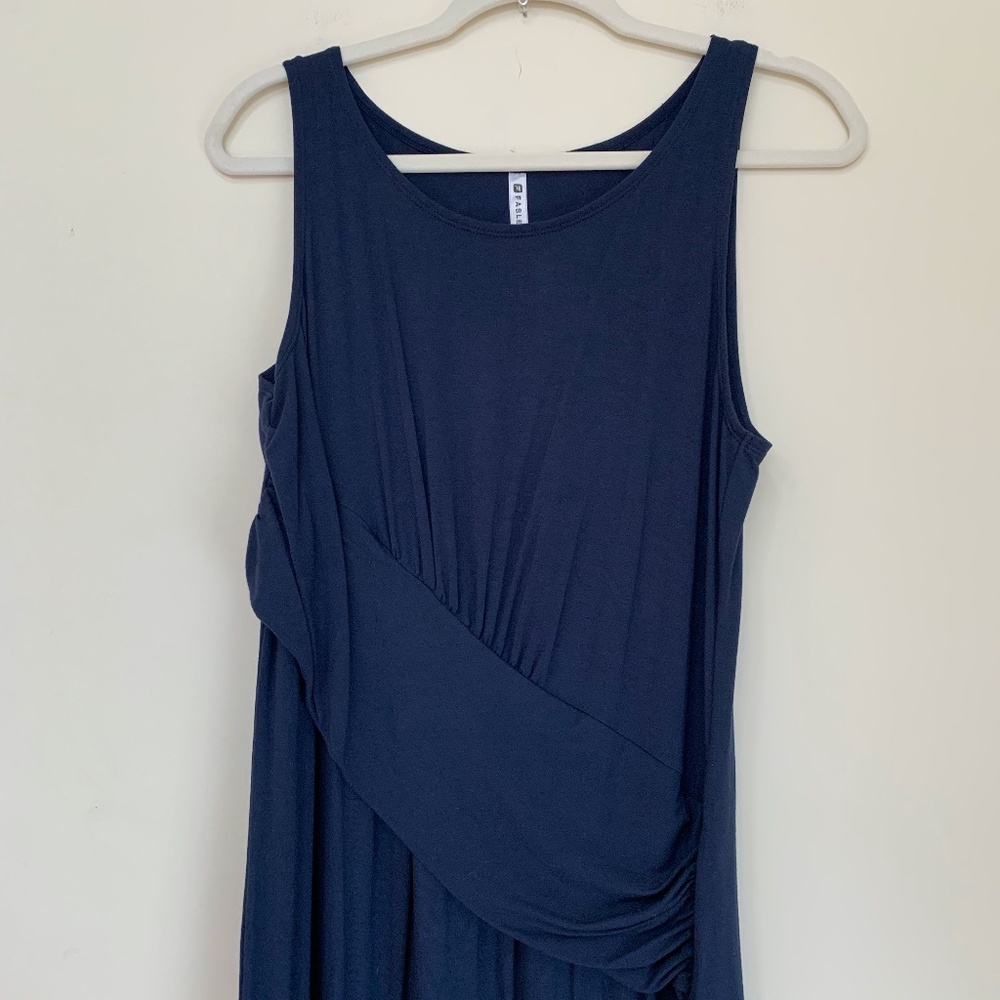 Fabletics Navy Blue Retta Midi Dress - Picture 4 of 7